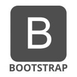 Bootstrap Responsive Website Design Monochrome.