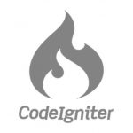 CodeIgniter Custom Web System App Monochrome.