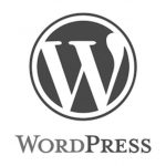 WordPress Fast Content Management System Monochrome.